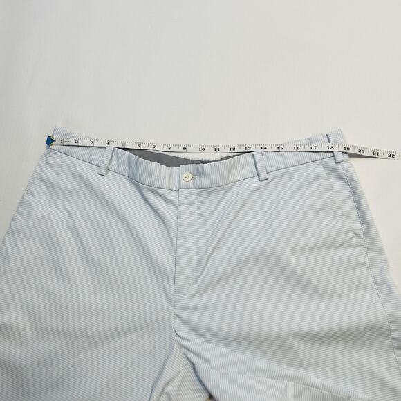 Nike Golf Shorts Mens 40 Blue White Dri-FIT Tour Performance Lightweight Stripe - Picture 6 of 10